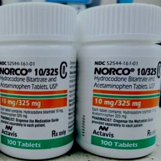 Buy Norco 10mg/325mg without prescription Name: Norco Generic name: acetaminophen/hydrocodone Dosage: 10mg/325mg Packaging: 20 Tablets per pack
